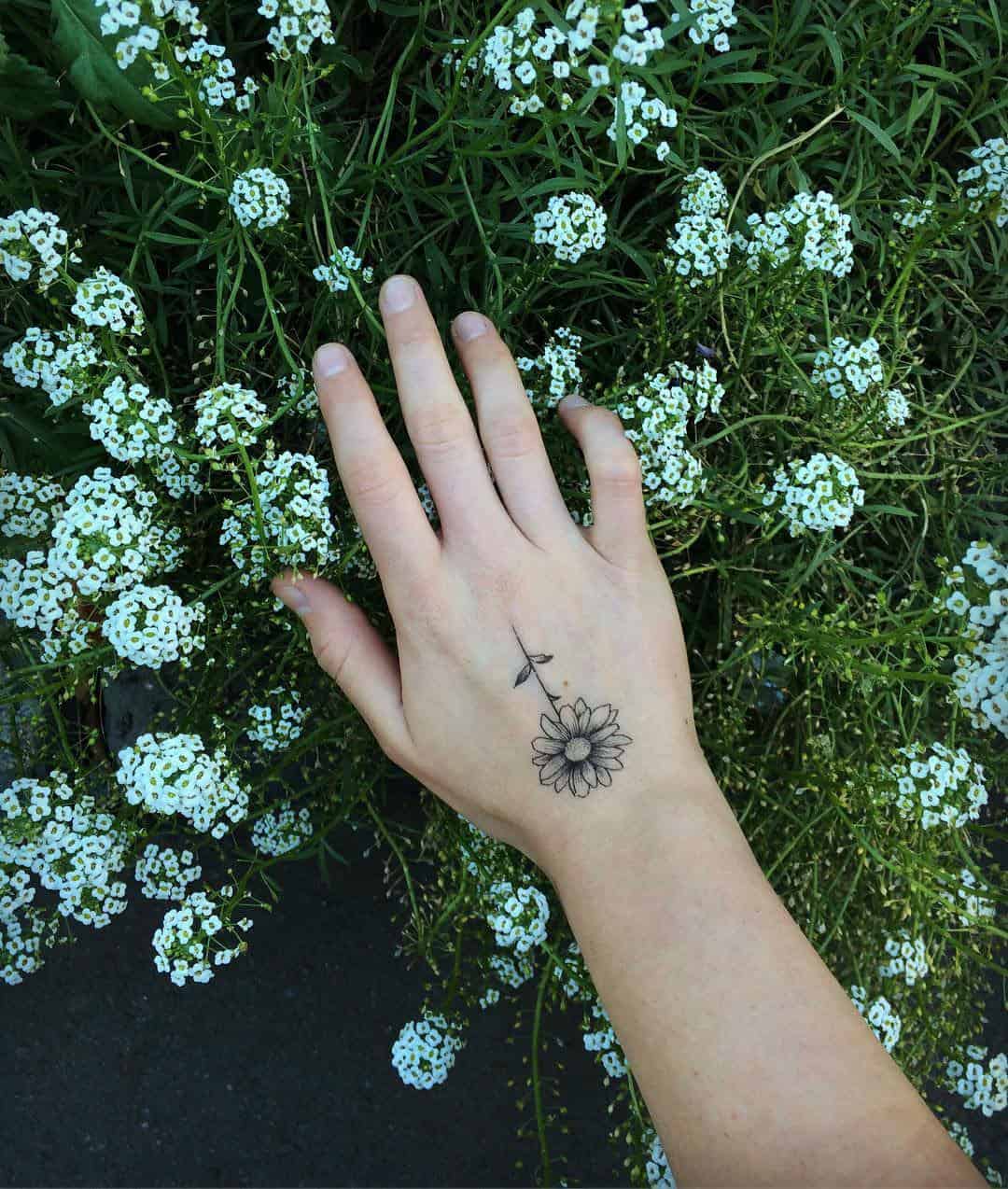 Three Simple Flowers - Three Simple Flowers Temporary Tattoos | Momentary  Ink