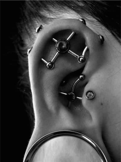 Extreme Tragus Piercing