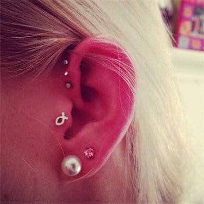 Cartilage Fish Piercing