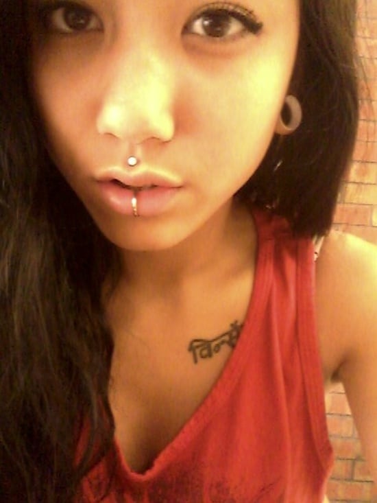 medusa piercing diamond