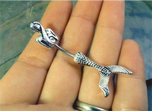 Mermaid In-n-Out Belly Button Jewelry