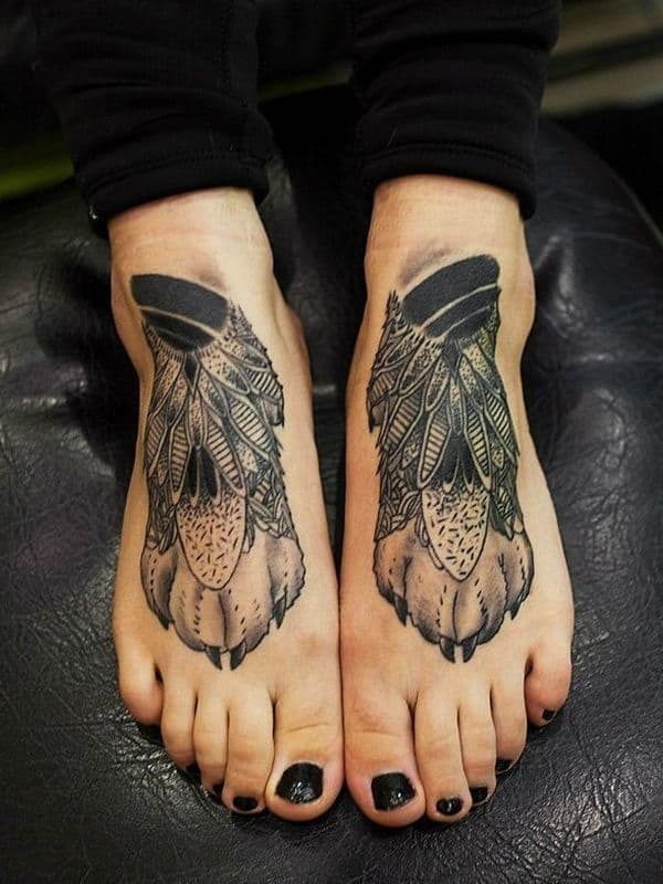 ankle tattoo