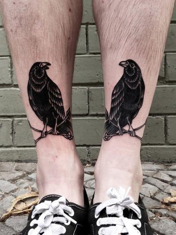 ankle tattoo