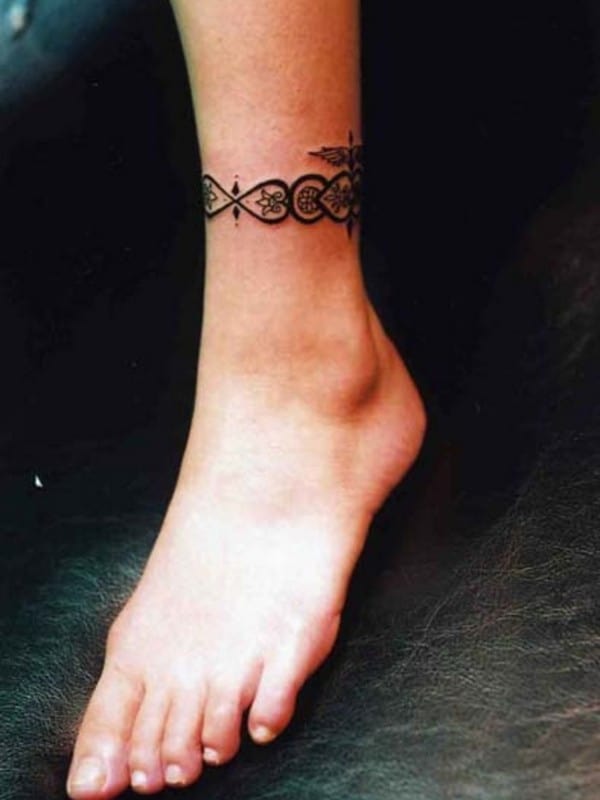 ankle tattoo