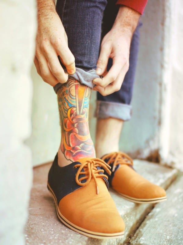 ankle tattoo