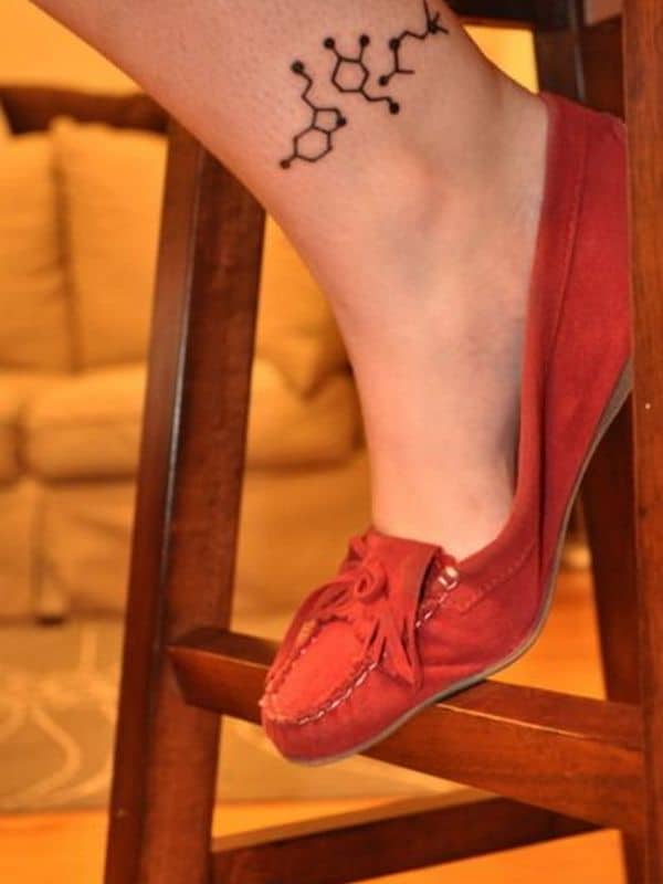 ankle tattoo