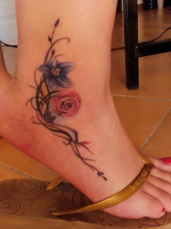 ankle tattoo