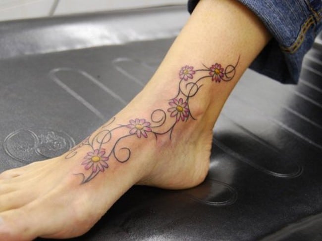 ankle tattoo