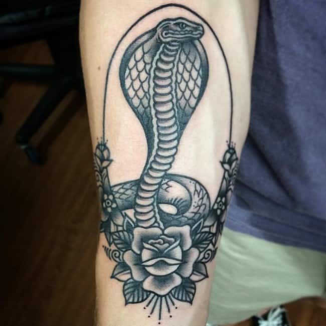 snake cobra tattoo