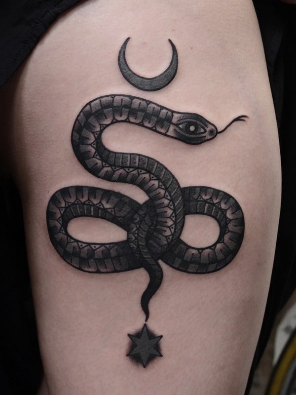 snake tattoo