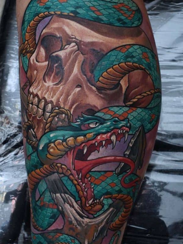 snake tattoo