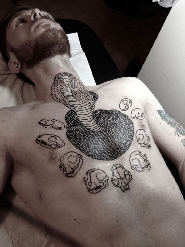 snake tattoo