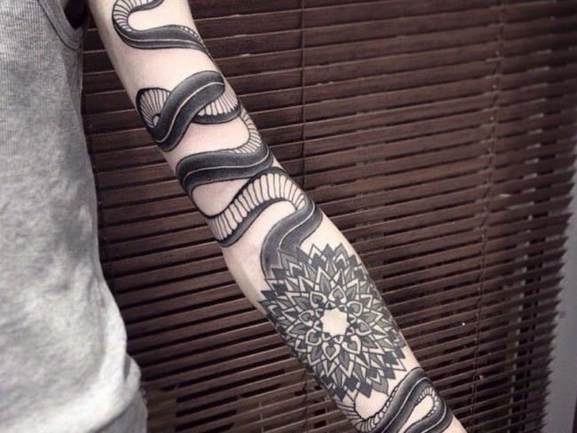 Top 41 Best Snake Arm Tattoo Ideas  2021 Inspiration Guide