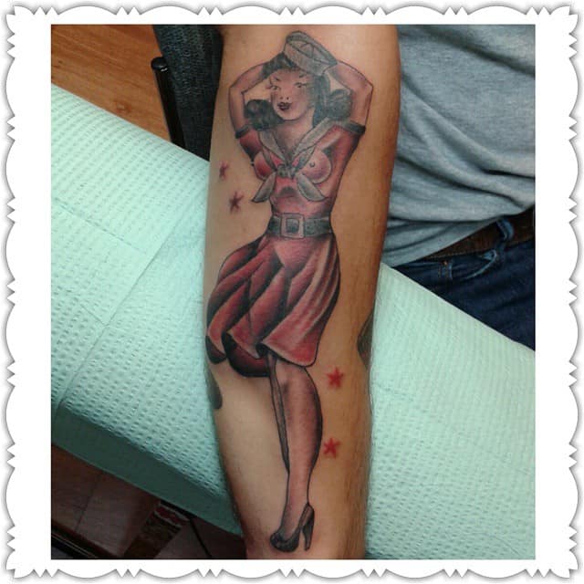 150 Pin Up Girl Tattoo Designs And Ideas 9647