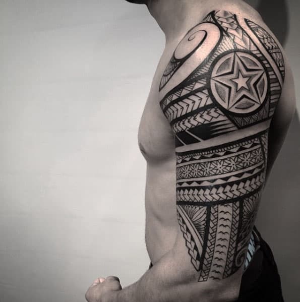 New School Tribal Sleeve by Nissaco