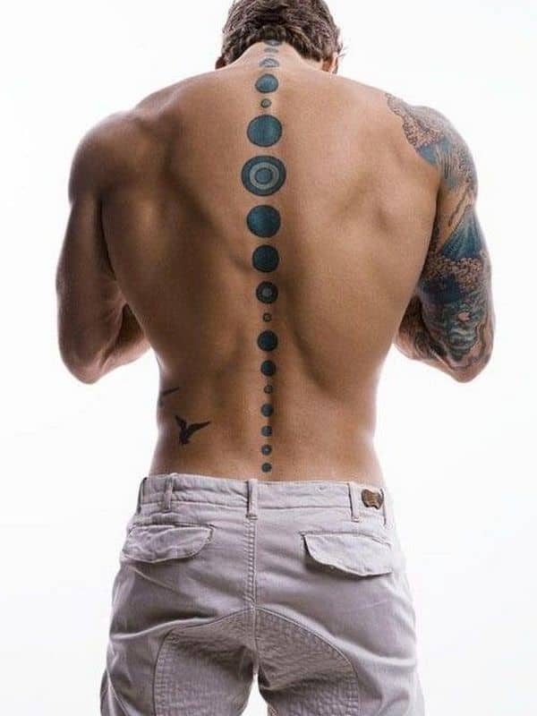 spine tattoo