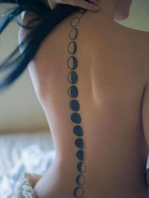 spine tattoo