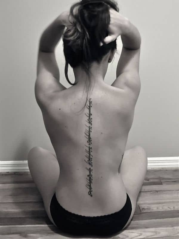 40 Spine Tattoos Ideas Help Your Express Yourself Bravely  neartattoos