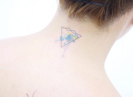 Watercolor Triangle by Banul