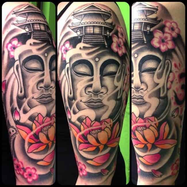 Buddha Tattoo Design Ideas and Pictures - Tattdiz