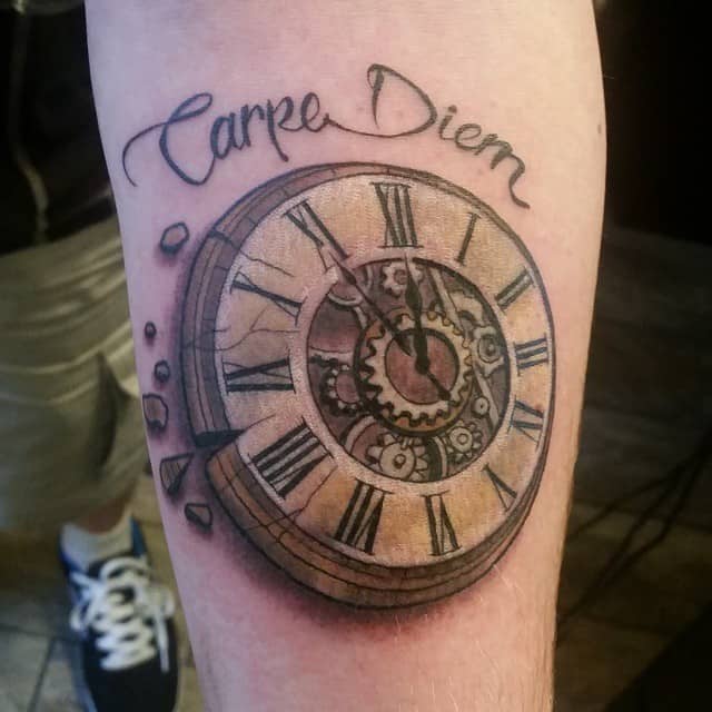 50 Carpe Diem Tattoo Designs to Seize the Day 2023