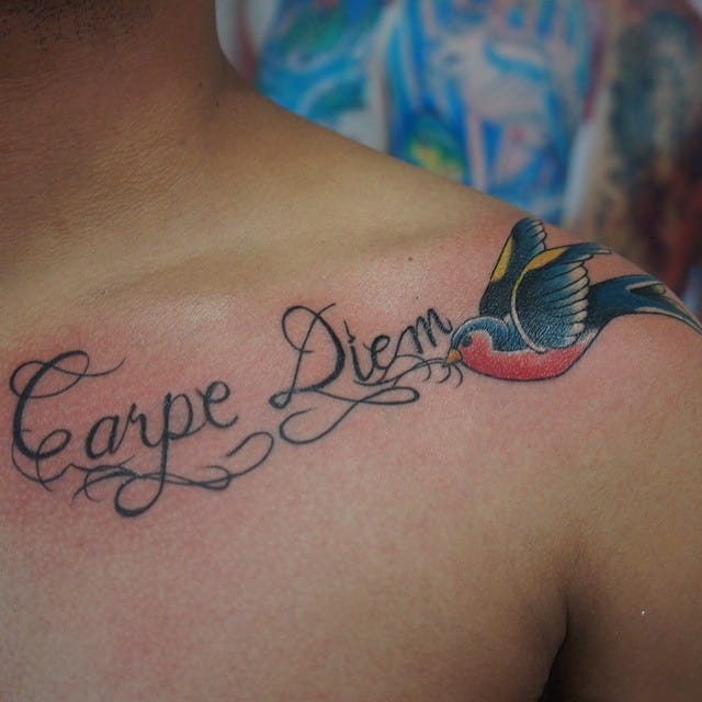 Buy Carpe Diem Temporary Tattoos set of 4 Online in India  Etsy