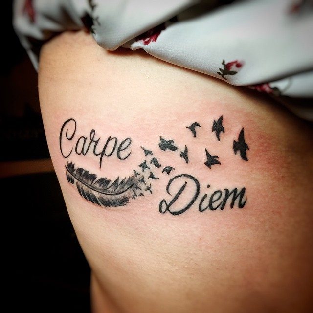 100 Best Carpe Diem Tattoos And Meanings (July 2019)