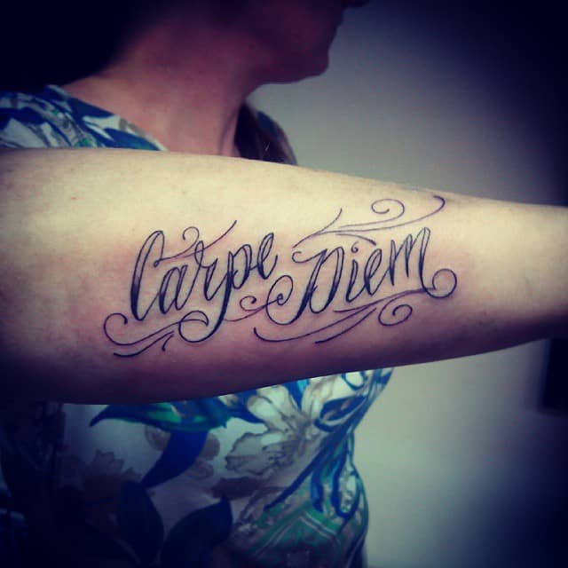 carpe diem tattoo