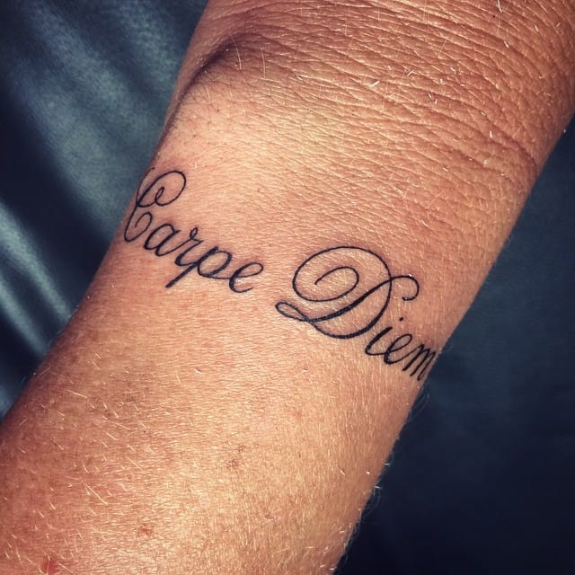 carpe diem tattoo