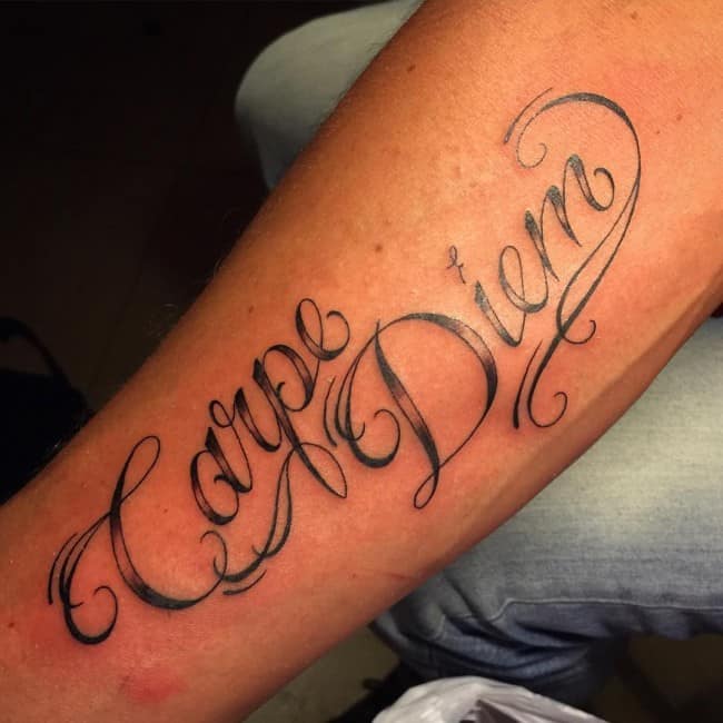 100 Creative Carpe Diem Tattoos & Meanings