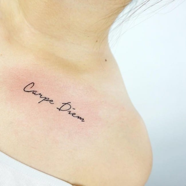 100 Creative Carpe Diem Tattoos & Meanings