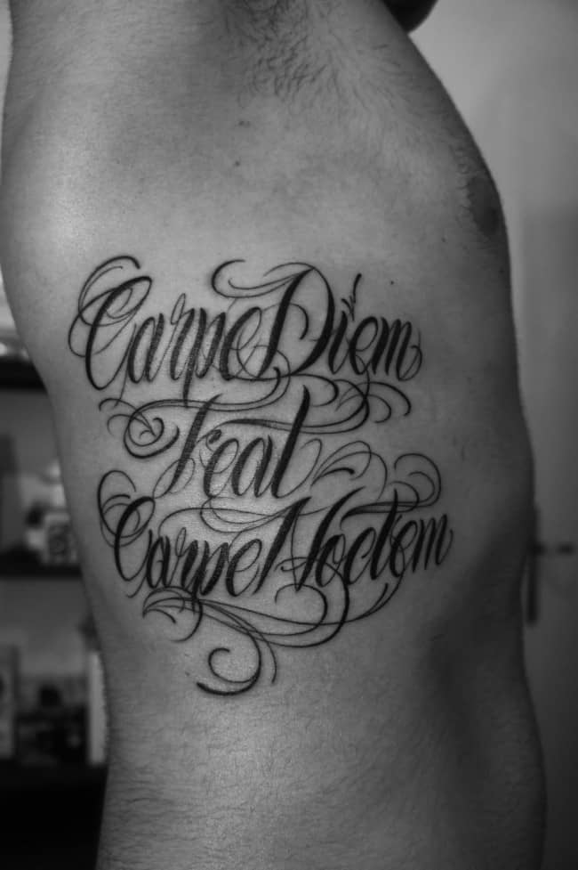 carpe diem tattoo