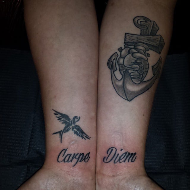 Carpe Diem Semi-Permanent Tattoo | EasyTatt™