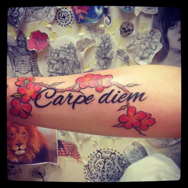 carpe diem tattoo