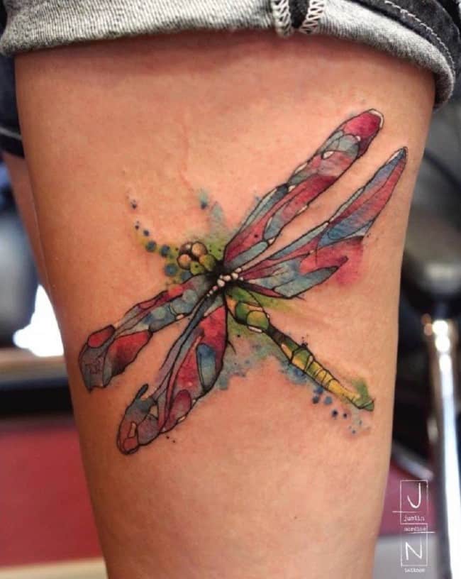 160 Beautiful Dragonfly Tattoo Designs & Meanings