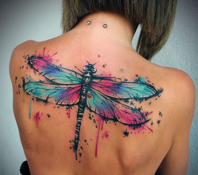 50 Dragonfly Tattoos with Meanings  Body Art Guru