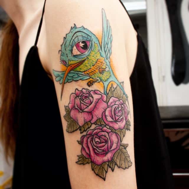 hummingbird tattoos