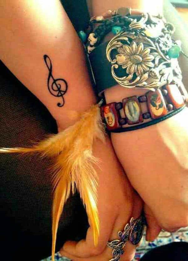 50 Interesting Music Tattoo Ideas | HeadphonesProReview