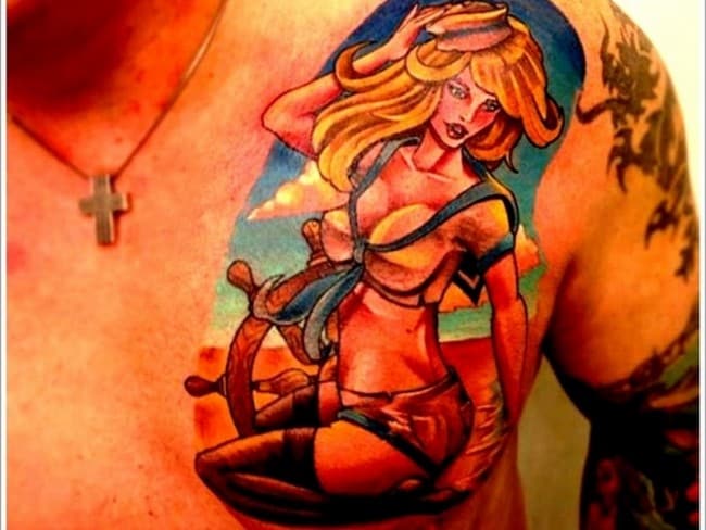 Pinup tattoos 