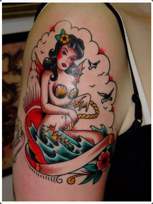 pin up girl tattoos