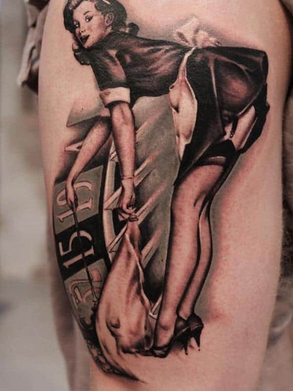 Pinup tattoos 