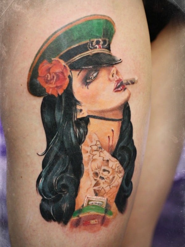 150 Sexy Pin Up Girls Tattoos (Ultimate Guide, February 2020)