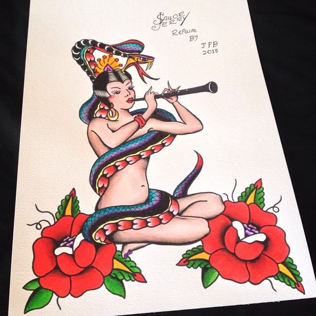 sailor Jerry's tattoos