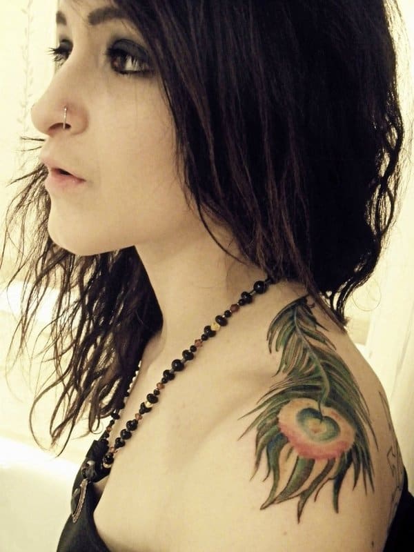 Shoulder tattoos for girls