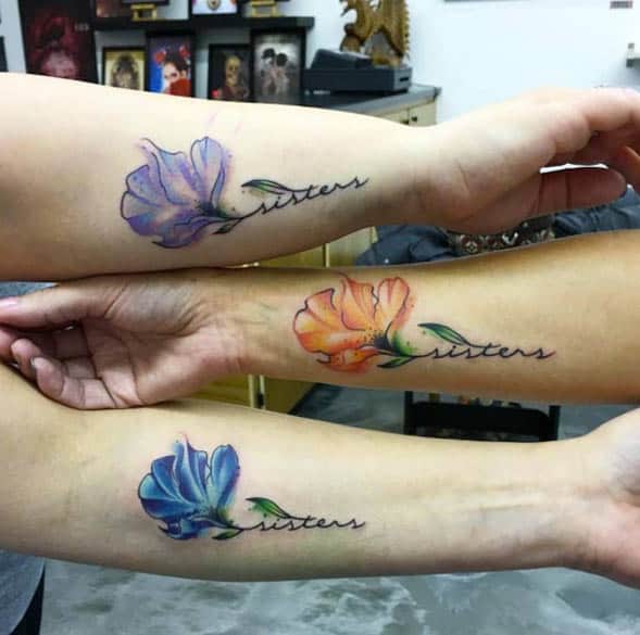 Replying to @Olivia Morgan #tattoo #matchingtattoos #siblingtattoos #t... |  TikTok