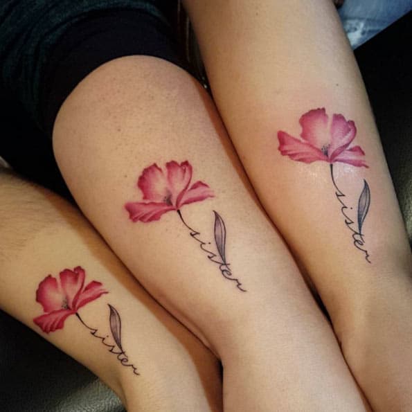 Flower Sister Tattoo Designs by Jorge Ulloa