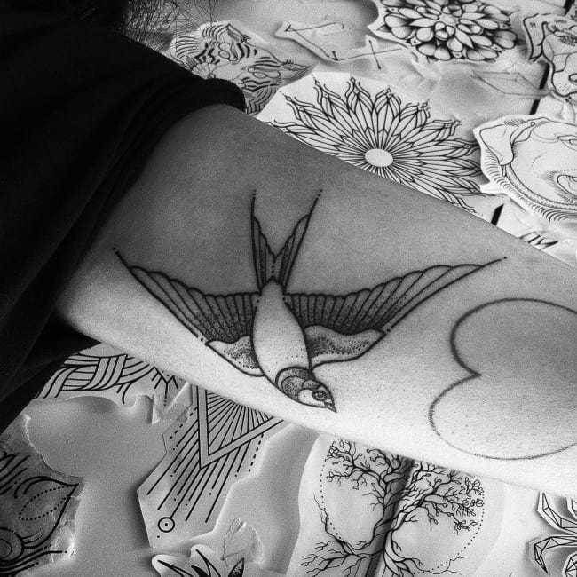 swallow tattoos