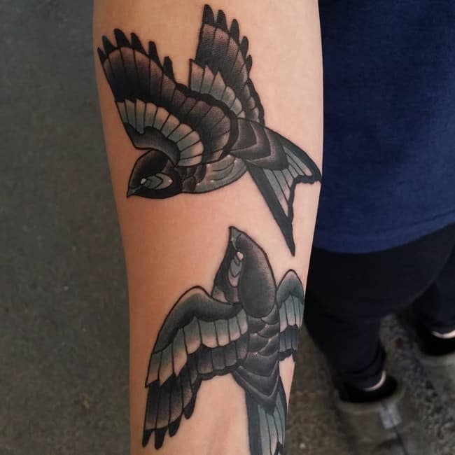 swallow tattoos