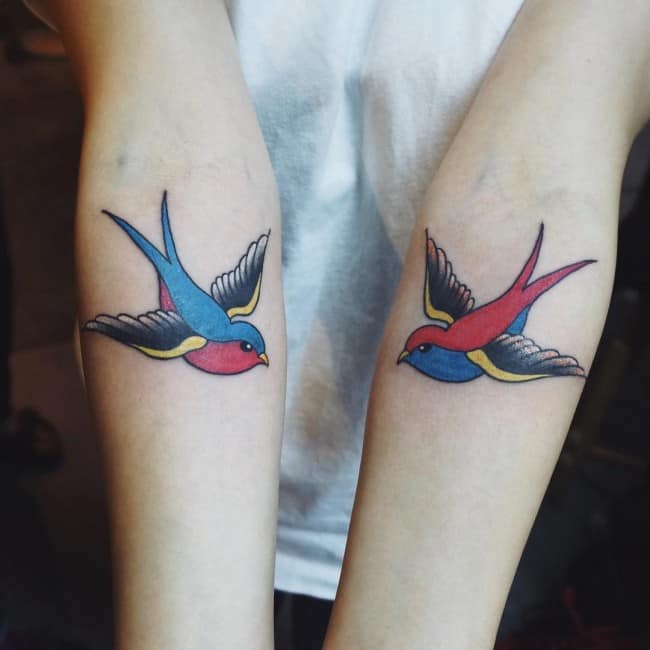 swallow tattoos