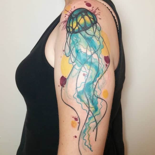 watercolor tattoo